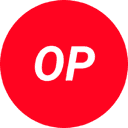 Optimism (OP) logo